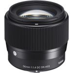 Sigma 56mm F/1.4 DC DN Contemporary Lens For Sony E