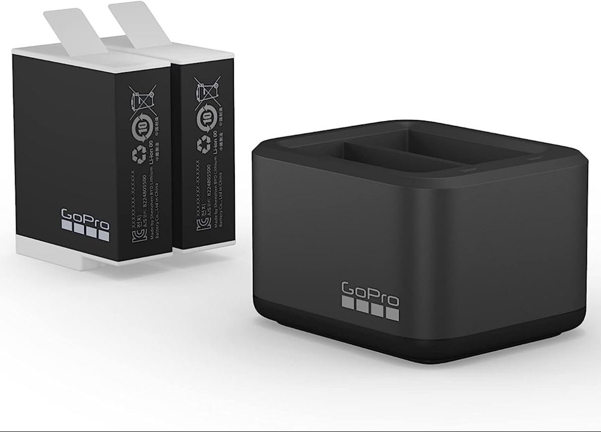 1 GoPro Dual-Battery Charger With Two Enduro Batteries - Image 1