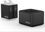 GoPro Dual-Battery Charger With Two Enduro Batteries