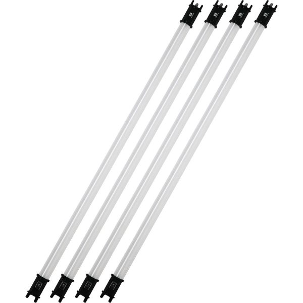 Nanlite PavoTube 30C 4 120cm RGBW LED Tube with Internal Battery 4 Light Kit