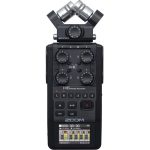 Zoom H6 All Black 6-Input / 6-Track Portable Handy Recorder with Single Mic Capsule (Black) - Image 2