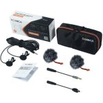 Comica Audio CVM-D02 Dual Omnidirectional Lavalier Microphones - Image 2