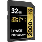 Lexar 32GB Professional 2000x UHS-II SDHC Memory Card - Image 2