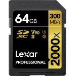 Lexar 64GB Professional 2000x UHS-II SDXC Memory Card - Image 4