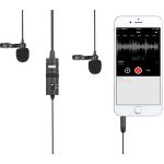 BOYA BY-M1DM Dual Omnidirectional Lavalier Microphone - Image 2