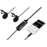 BOYA BY-M1DM Dual Omnidirectional Lavalier Microphone - Image 3