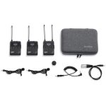 Godox WMicS1 Kit 2 Two-Person Camera-Mount Wireless Omni Lavalier Microphone System for Mirrorless/DSLR Cameras (514 to 596 MHz) - Image 2