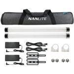 Nanlite PavoTube II 15X RGB LED Pixel Tube Light 2-Light Kit