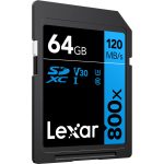 Lexar 64GB High-Performance 800x UHS-I SDHC Memory Card (BLUE Series) - Image 5