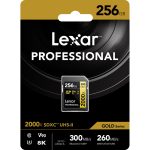 Lexar 256GB Professional 2000x UHS-II SDXC Memory Card - Image 3