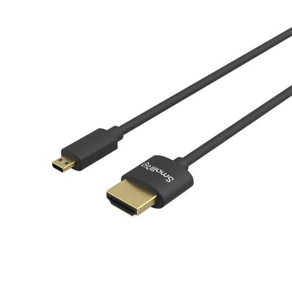 SmallRig Ultra-Slim Micro-HDMI to HDMI Cable (22") 3043B
