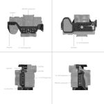 SmallRig Full Camera Cage for Select Sony Alpha Series Cameras 3667B - Image 5