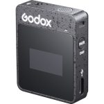 Godox MoveLink II M1 Compact Wireless Microphone System for Cameras & Smartphones with 3.5mm (2.4 GHz, Black) - Image 2