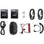 Godox MoveLink II M1 Compact Wireless Microphone System for Cameras & Smartphones with 3.5mm (2.4 GHz, Black) - Image 6