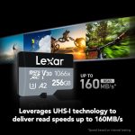 Lexar 256GB Professional 1066x UHS-I microSDXC Memory Card with SD Adapter (SILVER Series) - Image 4