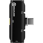 Hollyland LARK C1 DUO 2-Person Wireless Microphone System with USB-C Connector for Mobile Devices (Black, 2.4 GHz) - Image 15