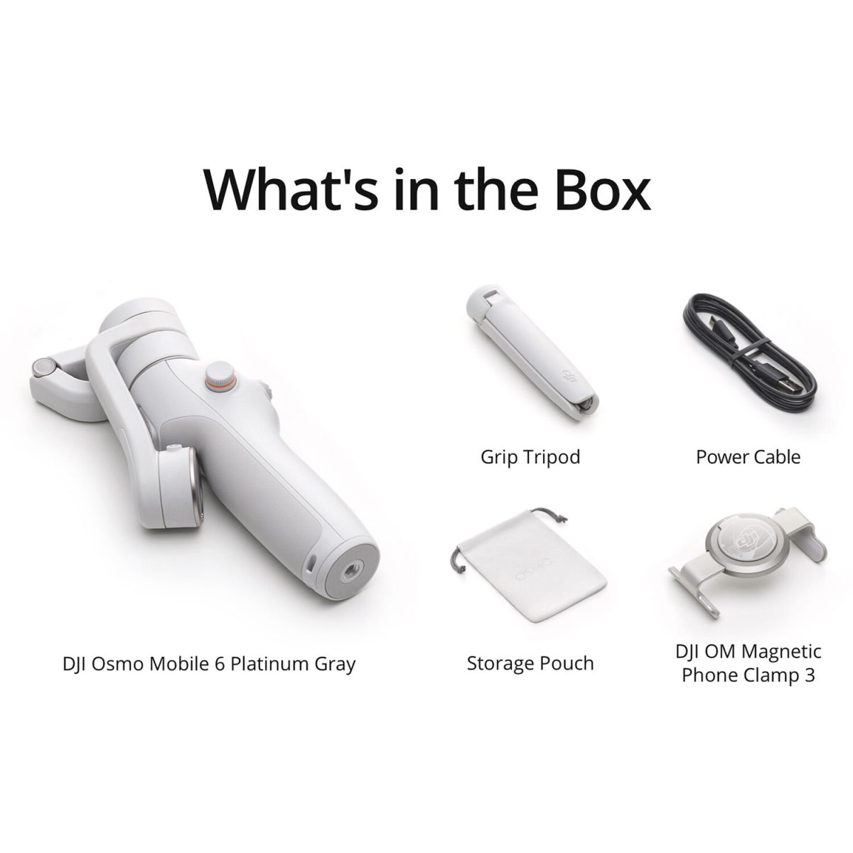 DJI Osmo Mobile 6 Smartphone Gimbal (Platinum Gray) - Image 8
