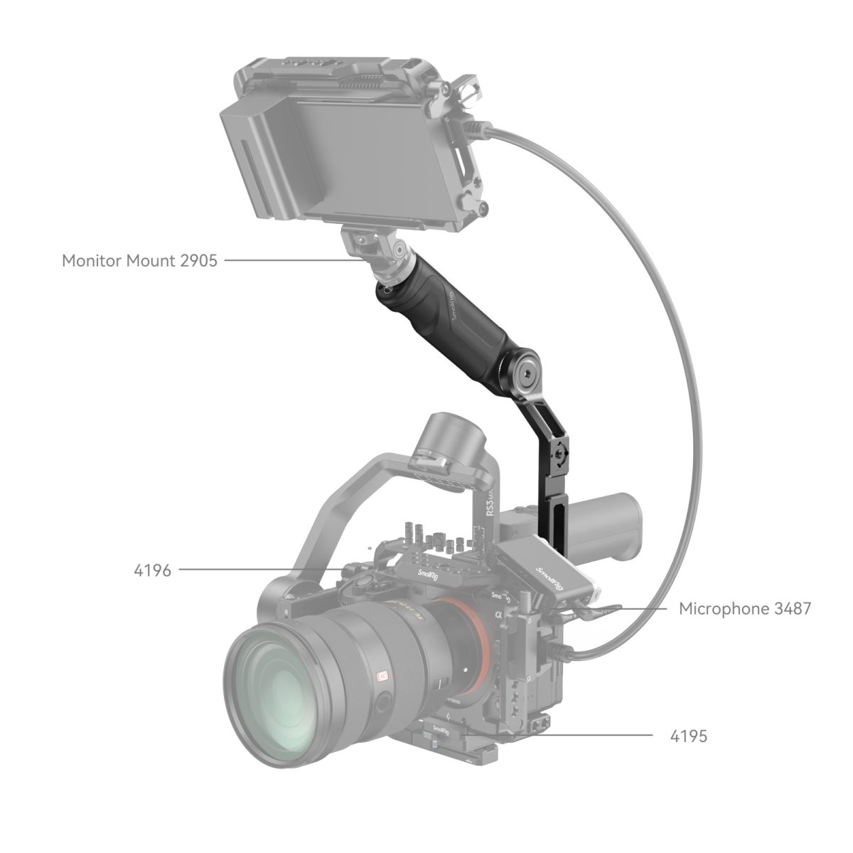 1701935547937_ SmallRig Sling Handle for DJI RS 3 Mini Gimbal 4197 - Image 8