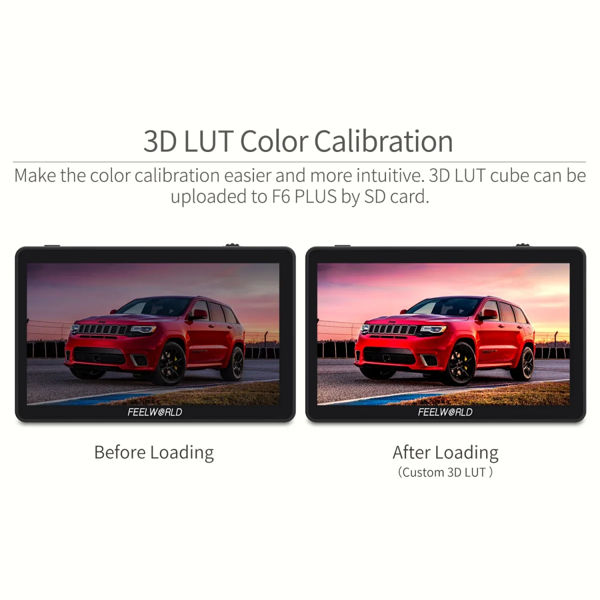 4 FeelWorld F6 Plus 4K HDMI Monitor - Image 4