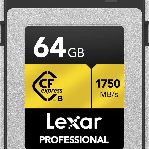 Lexar 64 GB Professional CFexpress Type B Card GOLD Series