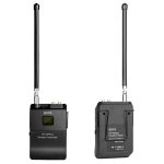 Boya Camera-Mount VHF Wireless Omni Lavalier Microphone, Black - BY-WFM12