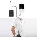 Boya Camera-Mount VHF Wireless Omni Lavalier Microphone, Black - BY-WFM12 - Image 4