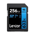 Lexar 256 GB Professional Class 10 UHS-I 633x Speed SDHC Flash Memory Card