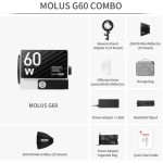 Zhiyun MOLUS G60 Bi-Color Pocket COB Monolight (Combo Kit) - Image 2
