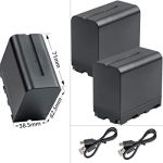 BESTON NP F970-Micro USB Battery for Sony - Image 2