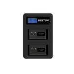 Beston Dual battery LP-E17 Charger USB for Canon