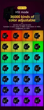 SUTEFOTO L60 RGB LED - Image 3