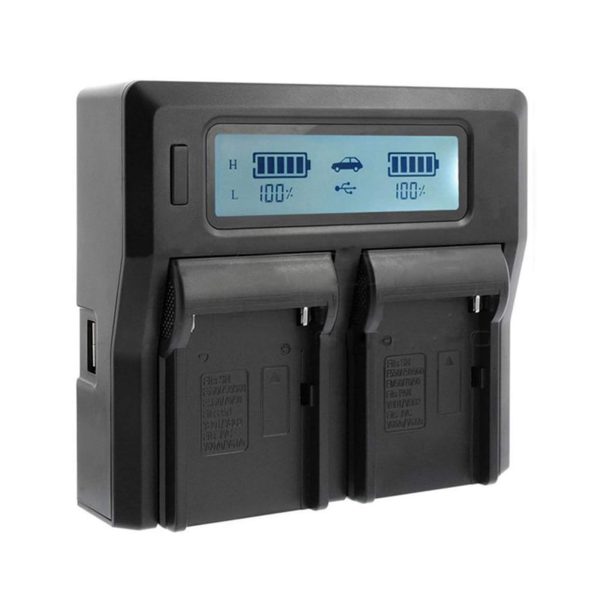 BESTON Dual Digital Battery Charger for NP-F970 Battery