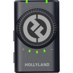 Hollyland Lark M2 DUO 2-Person Wireless Microphone System with compact design and two microphones.