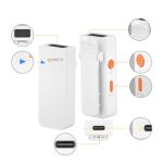 Comica Vimo C 2.4G Dual-Channel Mini Wireless Microphone (White) - Image 11