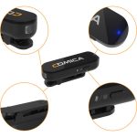 Comica Audio Vimo S MI 2-Person Wireless Microphone System with Lightning Connector for iOS Devices (Black, 2.4 GHz) - Image 13