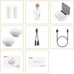 Comica Audio Vimo S UC 2-Person Wireless Microphone System with USB-C Connector for Mobile Devices (White, 2.4 GHz) - Image 14