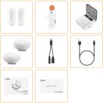 Comica Audio Vimo S MI 2-Person Wireless Microphone System with Lightning Connector for iOS Devices (White, 2.4 GHz) - Image 16