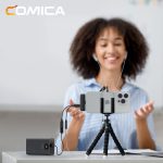 Comica Audio Vimo S UC 2-Person Wireless Microphone System with USB-C Connector for Mobile Devices (White, 2.4 GHz) - Image 18