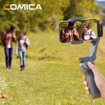 Comica Audio Vimo S MI 2-Person Wireless Microphone System with Lightning Connector for iOS Devices (White, 2.4 GHz) - Image 24