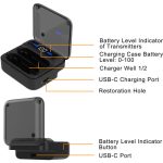 Comica Audio Vimo S UC 2-Person Wireless Microphone System with USB-C Connector for Mobile Devices (White, 2.4 GHz) - Image 25