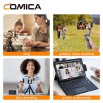 Comica Audio Vimo S MI 2-Person Wireless Microphone System with Lightning Connector for iOS Devices (Black, 2.4 GHz) - Image 26