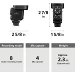 Sony ECM-M1 Compact Camera-Mount Digital Shotgun Microphone - Image 27