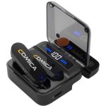 Comica Audio Vimo S MI 2-Person Wireless Microphone System with Lightning Connector for iOS Devices (Black, 2.4 GHz) - Image 3