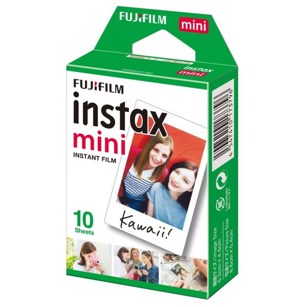 FUJIFILM Instax Mini Film Plain - Pack of 10