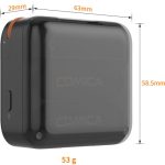 Comica Audio Vimo S UC 2-Person Wireless Microphone System with USB-C Connector for Mobile Devices (Black, 2.4 GHz) - Image 4