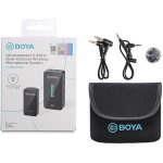BOYA BY-XM6-S1 Ultracompact Wireless Microphone System for Cameras and Smartphones (2.4 GHz) - Image 4