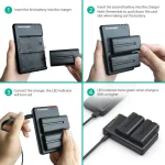 RavPower RP-BC006 NP-F550 Battery Charger For Sony - Image 7