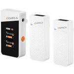 Comica Vimo C 2.4G Dual-Channel Mini Wireless Microphone (White) - Image 7