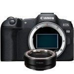 Canon EOS R8 Mirrorless Camera With Adapter