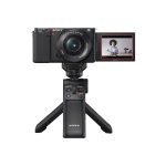 Sony ZV-E10 Mirrorless Camera + Kit Lens 16-50mm With Sony Grip